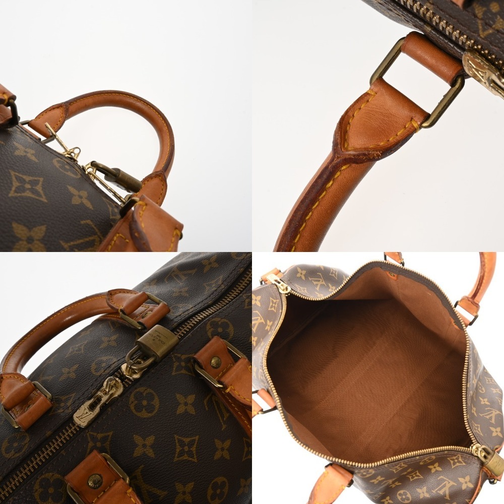 Louis Vuitton Monogram Keepall Bandouliere Brown Canvas Boston Bag - Picture 8 of 10